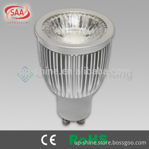 110V/230V high CRI dimmable led spot light GU10 MR16 6w 50mm